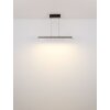 Illuminazione Globo Lighting Ethan Lampadario a sospensione LED Alluminio satinato, Bianco, 1-Luce