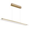 Illuminazione Globo Lighting Muriella Lampadario a sospensione LED Ottone, 1-Luce