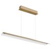 Illuminazione Globo Lighting Muriella Lampadario a sospensione LED Ottone, 1-Luce