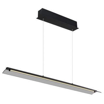 Illuminazione Globo Lighting Muriella Lampadario a sospensione LED Nero, 1-Luce