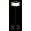 Illuminazione Globo Lighting Shira Lampada da tavolo LED Nero, 1-Luce