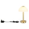 Illuminazione Globo Lighting Uldin Lampada da tavolo LED Ottone, 1-Luce