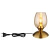 Illuminazione Globo Lighting Kuwaita Lampada da tavolo Ottone, 1-Luce