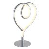 Illuminazione Globo Lighting Amore Lampada da tavolo LED Cromo, 1-Luce