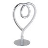 Illuminazione Globo Lighting Amore Lampada da tavolo LED Cromo, 1-Luce