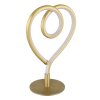 Illuminazione Globo Lighting Amore Lampada da tavolo LED Oro, 1-Luce