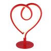 Illuminazione Globo Lighting Amore Lampada da tavolo LED Rosso, 1-Luce