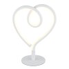 Illuminazione Globo Lighting Amore Lampada da tavolo LED Bianco, 1-Luce