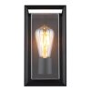 Illuminazione Globo Lighting Logana Illuminazione esterna Nero, 1-Luce