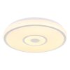 Illuminazione Globo Lighting Astania Plafoniera LED Bianco, 1-Luce