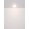 Illuminazione Globo Lighting Liami Plafoniera LED Bianco, 1-Luce