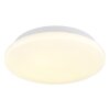 Illuminazione Globo Lighting Flarx Plafoniera LED Bianco, 1-Luce