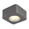 Illuminazione Globo Lighting Hangarau Plafoniera LED Grigio, 1-Luce