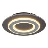 Illuminazione Globo Lighting Jayden Plafoniera LED Antracite, 1-Luce