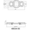 Illuminazione Globo Lighting Jayden Plafoniera LED Antracite, 1-Luce