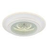 Illuminazione Globo Lighting Bluma Plafoniera LED Bianco, 1-Luce, Telecomando