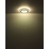 Illuminazione Globo Lighting Bluma Plafoniera LED Bianco, 1-Luce, Telecomando