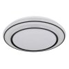 Illuminazione Globo Lighting Logan Plafoniera LED Bianco, 1-Luce