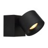 Illuminazione Globo Lighting Rae Plafoniera LED Nero, 1-Luce