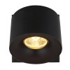 Illuminazione Globo Lighting Rae Plafoniera LED Nero, 1-Luce