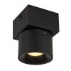 Illuminazione Globo Lighting Rae Plafoniera LED Nero, 1-Luce