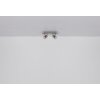 Illuminazione Globo Lighting Verpax Plafoniera, Faretto da soffitto, Applique, Faretto da parete Nichel opaco, 2-Luci