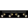 Illuminazione Globo Lighting Brisbon Plafoniera, Faretto da soffitto, Applique, Faretto da parete Nero, 4-Luci