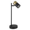 Illuminazione Globo Lighting Brisbon Lampada da tavolo Nero, 1-Luce