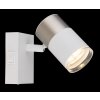 Illuminazione Globo Lighting Brisbon Plafoniera, Faretto da soffitto, Applique, Faretto da parete Bianco, 1-Luce