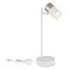 Illuminazione Globo Lighting Brisbon Lampada da tavolo Bianco, 1-Luce