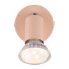 Illuminazione Globo Lighting Matrix Plafoniera, Faretto da soffitto, Applique, Faretto da parete Fucsia, 1-Luce