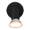 Illuminazione Globo Lighting Matrix Plafoniera, Faretto da soffitto, Applique, Faretto da parete Nero, 1-Luce