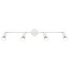 Illuminazione Globo Lighting Matrix Plafoniera, Faretto da soffitto, Applique, Faretto da parete Bianco, 4-Luci