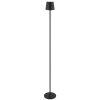 Illuminazione Globo Lighting Vannie Lampada da terra LED Nero, 1-Luce