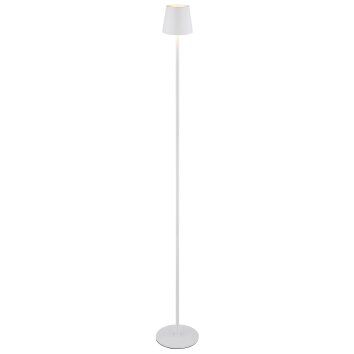 Illuminazione Globo Lighting Vannie Lampada da terra LED Bianco, 1-Luce