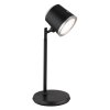 Illuminazione Globo Lighting Meeya Lampada da tavolo LED Nero, 1-Luce