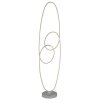 Illuminazione Globo Lighting Spira Lampada da terra LED Argento, 1-Luce