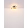 Illuminazione Globo Lighting Glyxar Plafoniera LED Nero, 1-Luce