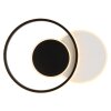 Illuminazione Globo Lighting Perlix Plafoniera LED Nero, Bianco, 1-Luce