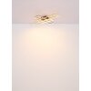 Illuminazione Globo Lighting Dakari Plafoniera LED Nero, 1-Luce