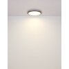 Illuminazione Globo Lighting Suna Plafoniera LED Nero, 1-Luce, Telecomando