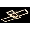 Illuminazione Globo Lighting Sapena Plafoniera LED Nero, 1-Luce