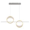 Illuminazione Globo Lighting Umbra Lampadario a sospensione LED Oro, Argento, 1-Luce, Telecomando