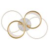 Illuminazione Globo Lighting Umbra Plafoniera LED Oro, Argento, 1-Luce, Telecomando