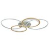 Illuminazione Globo Lighting Umbra Plafoniera LED Oro, Argento, 1-Luce, Telecomando