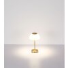 Illuminazione Globo Lighting Sarima Lampada da tavolo LED Nichel opaco, 1-Luce