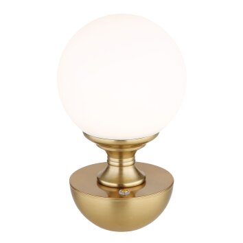 Illuminazione Globo Lighting Tabina Lampada da tavolo LED Ottone, 1-Luce