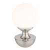 Illuminazione Globo Lighting Tabina Lampada da tavolo LED Nichel opaco, 1-Luce