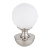 Illuminazione Globo Lighting Tabina Lampada da tavolo LED Nichel opaco, 1-Luce