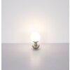 Illuminazione Globo Lighting Tabina Lampada da tavolo LED Nichel opaco, 1-Luce